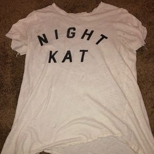 Current Elliot night Kat shirt